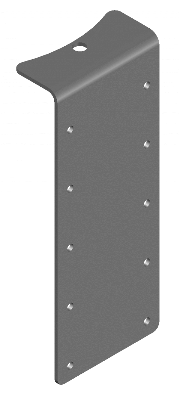 observatory telescope pier mounting bracket