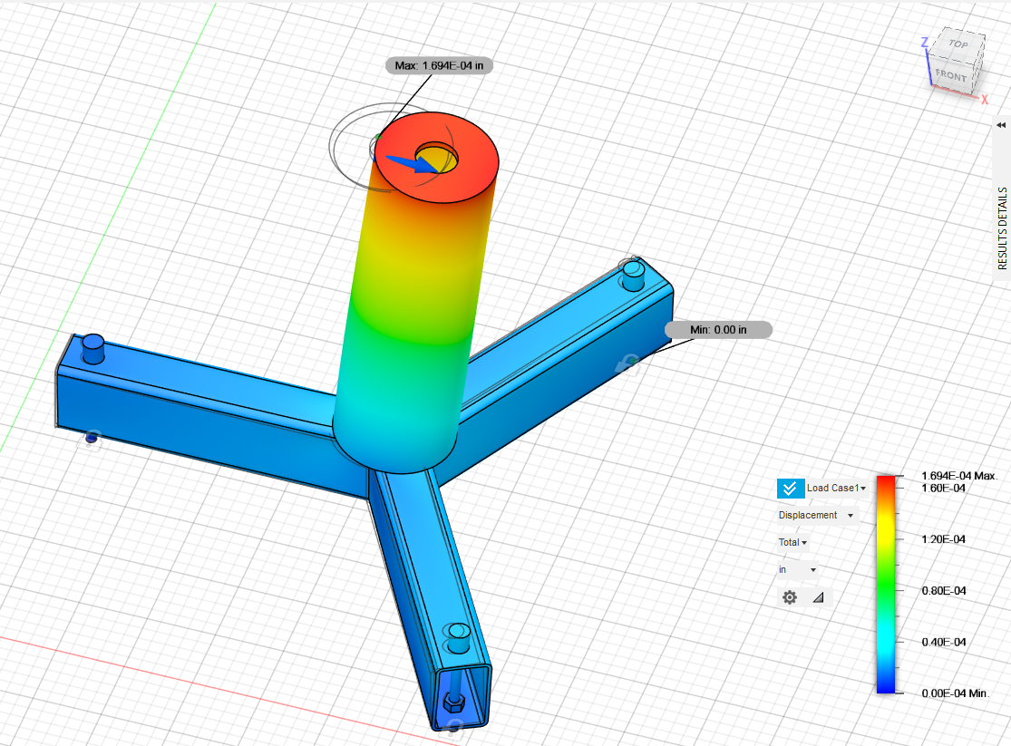 telescope pier spacer